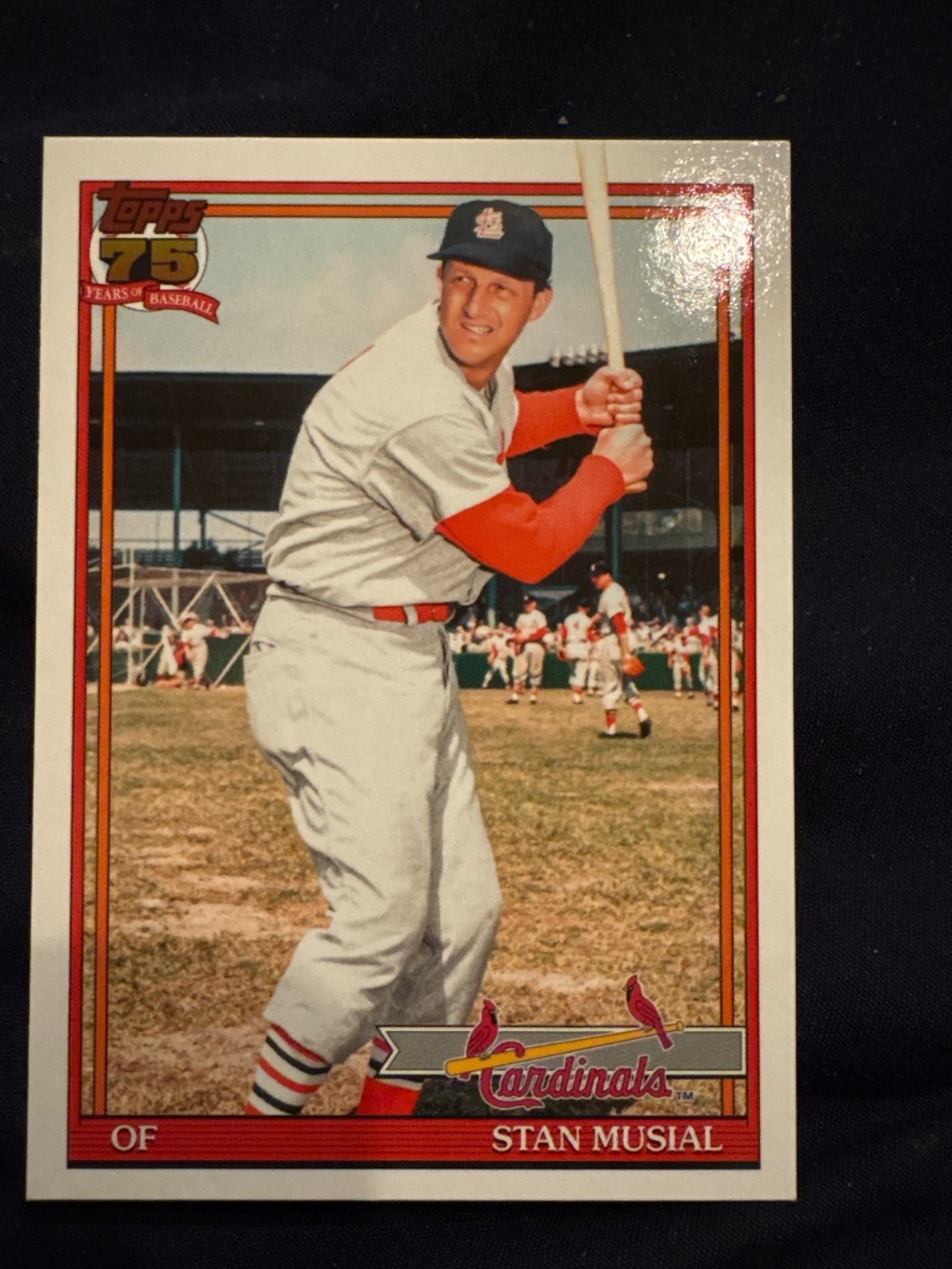 Stan Musial Topps 75yrs